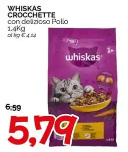 Hardis Whiskas crocchette con delizioso pollo offerta