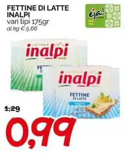 Hardis Fettine di latte Inalpi offerta