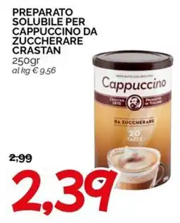 Hardis Preparato solubile per cappuccino da zuccherare Crastan offerta