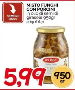 Hardis Misto funghi con porcini Iposea offerta