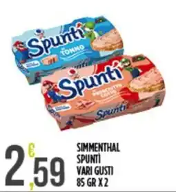 Euroesse Simmenthal Spunti vari gusti offerta