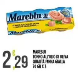 Euroesse Mareblu tonno all'olio di oliva offerta