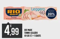 Euroesse Rio Mare Tonno Leggero offerta