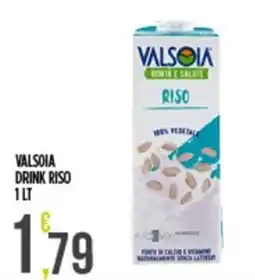 Euroesse Valsolia drink riso offerta