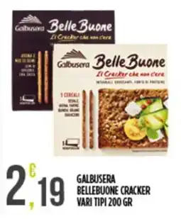 Euroesse Galbusera Bellebuone cracker offerta