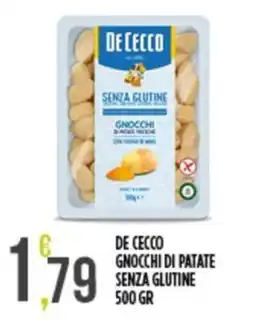 Euroesse De Cecco gnocchi di patate senza glutine offerta