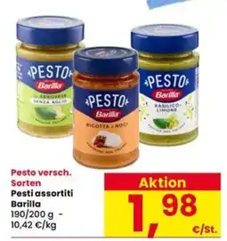 Interspar Pesto Barilla offerta