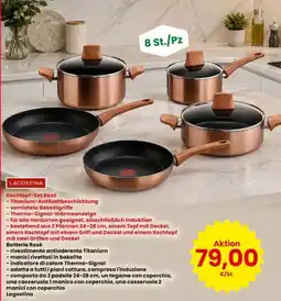 Interspar Kochtopf-Set Rosé Lagostina offerta