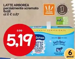 Hardis Latte parzialmente scremato Arborea offerta