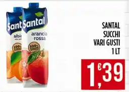 Euroesse Santal succhi vari gusti offerta