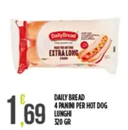 Euroesse Daily Bread panini per hot dog offerta