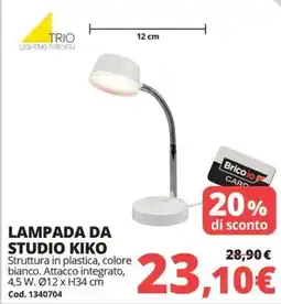 Brico Io Lampada da studio Kiko offerta