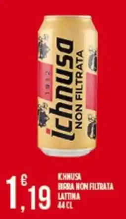 Euroesse Ichnusa birra non filtrata offerta