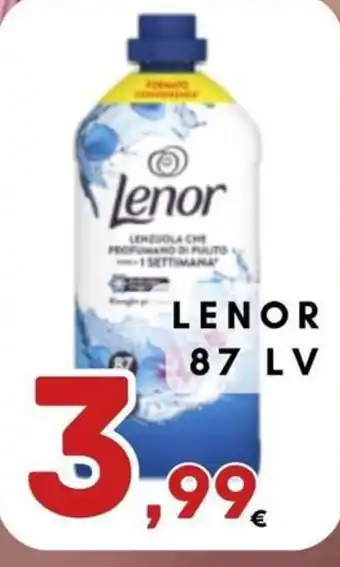 Lenor lenzuola che profumano di pulito
