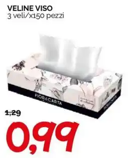Hardis Veline viso Fior di carta offerta