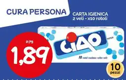 Hardis Carta igienica Ciao offerta