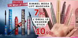 Ferdico Rimmel Mega Lift Mascara offerta