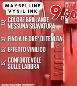 Ferdico Maybelline Vinyl Ink offerta