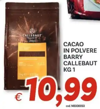 Cacao in polvere Barry Callebaut
