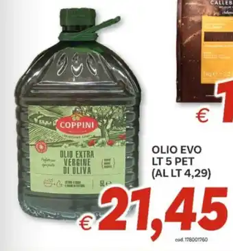 Olio extra vergine di oliva Coppini