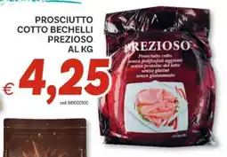 Vivo Supermercati Prosciutto cotto Bechelli Prezioso offerta