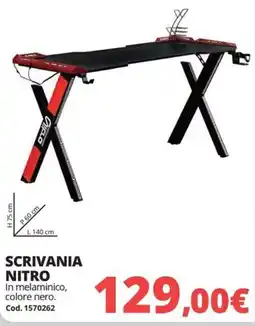 Brico Io Scrivania Nitro offerta