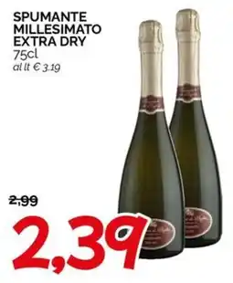 Hardis Spumante millesimato extra dry offerta
