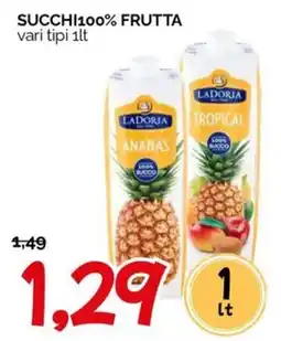 Hardis Ladoria succhi 100% frutta offerta