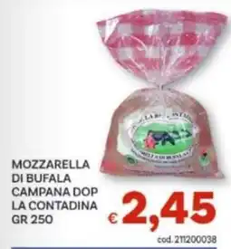 Vivo Supermercati Mozzarella di bufala campana dop la contadina offerta
