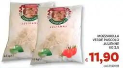 Vivo Supermercati Mozzarella verde pascolo julienne offerta