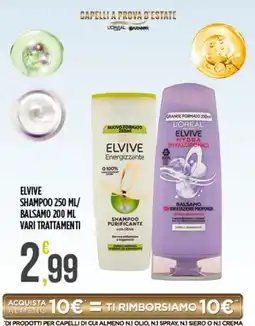 Euroesse Elvive shampoo e balsamo offerta