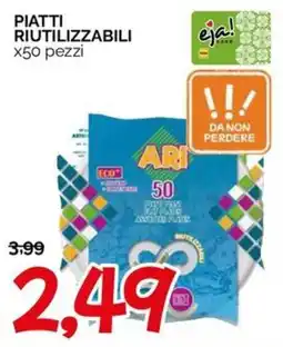 Hardis Piatti riutilizzabili Ari offerta