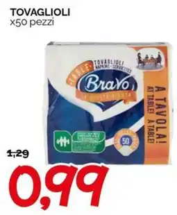 Hardis Tovaglioli Bravo offerta
