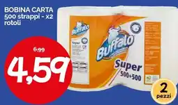 Hardis Bobina carta Buffalo Super offerta