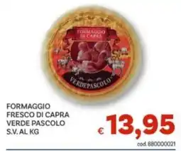 Vivo Supermercati Formaggio fresco di capra verde pascolo offerta