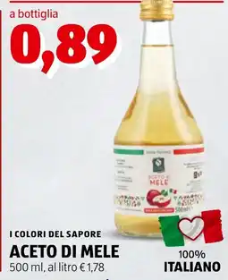 ALDI I colori del sapore aceto di mele offerta