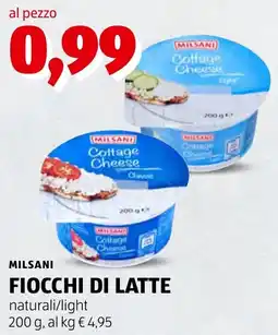 ALDI Milsani Fiocchi di latte offerta