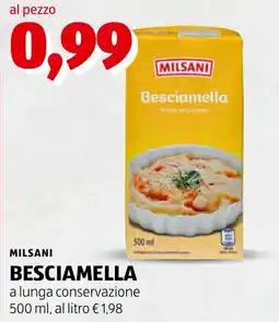 ALDI Milsani Besciamella offerta
