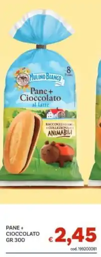Vivo Supermercati Mulino Bianco Pane + Cioccolato al latte offerta