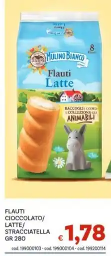 Vivo Supermercati Flauti Latte Mulino Bianco offerta