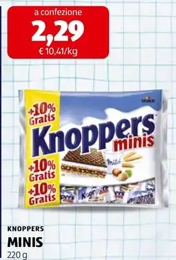 ALDI Knoppers minis offerta