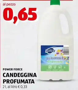 ALDI Power Force candeggina profumata offerta