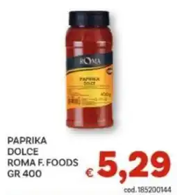 Vivo Supermercati Paprika dolce Roma F. Foods offerta
