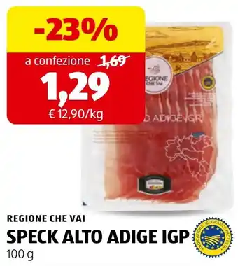 Speck Alto Adige IGP