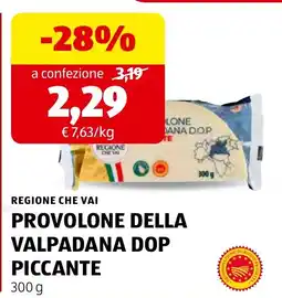 ALDI Provolone della Valpadana DOP Piccante offerta