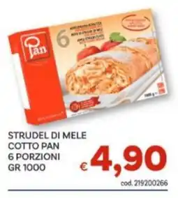 Vivo Supermercati Strudel di mele cotto Pan offerta