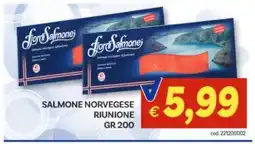 Vivo Supermercati Fiori di Salmone Salmone Norvegese Affumicato offerta