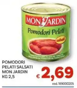 Vivo Supermercati Pomodori pelati salsati mon jardin offerta