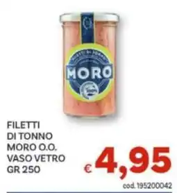 Vivo Supermercati Filetti di tonno Moro O.O. offerta
