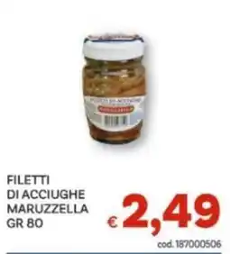 Vivo Supermercati Filetti di acciughe maruzzella offerta